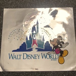 Vintage authentic Disney sticker
